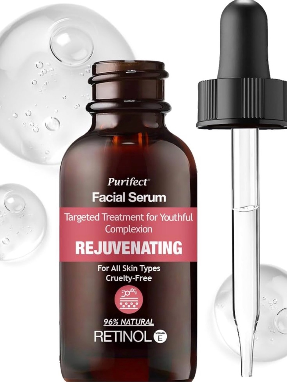 Purifect Retinol Rejuvenating Facial Serum for Anti-Aging